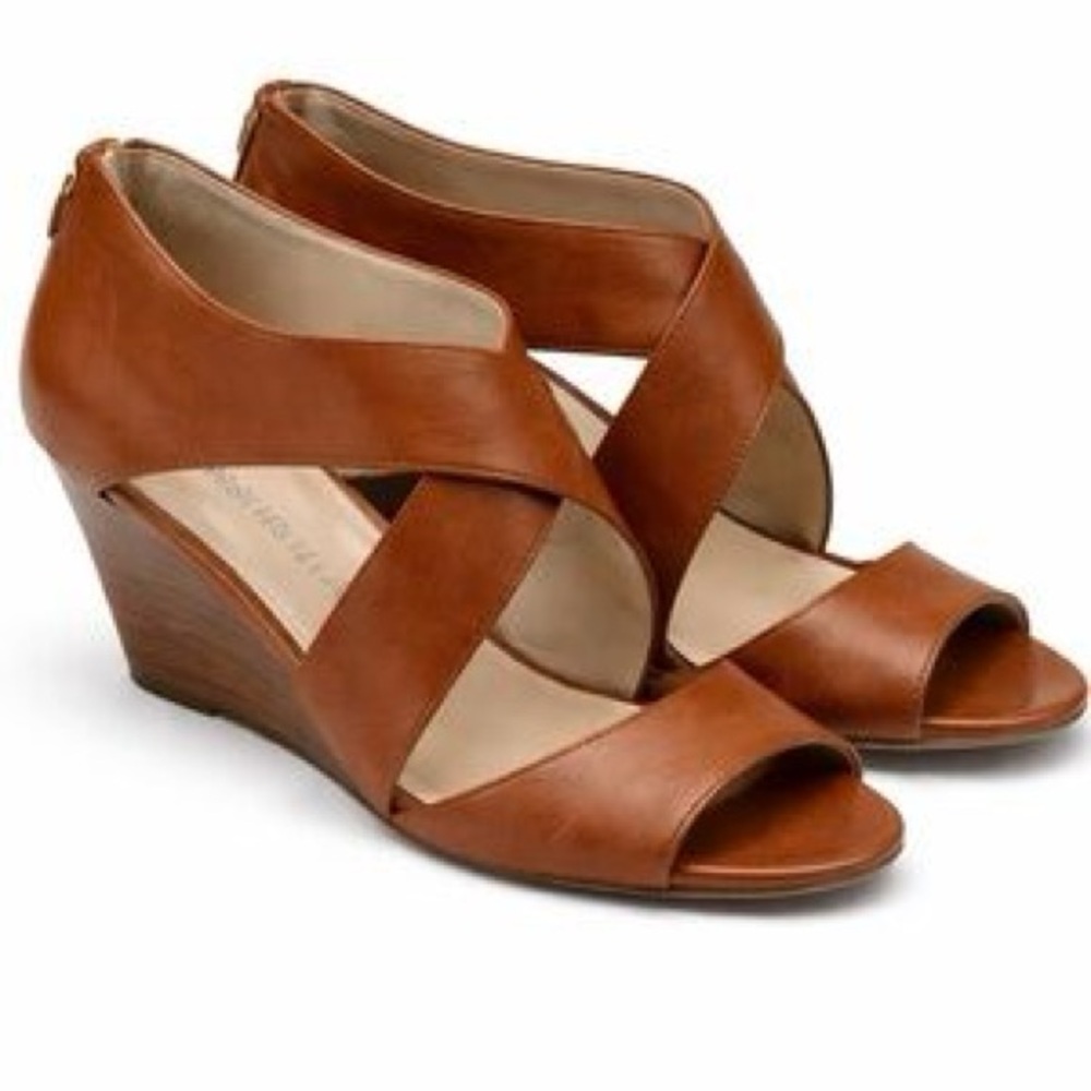 Franco Sarto Women's Tan Heeled Sandals
